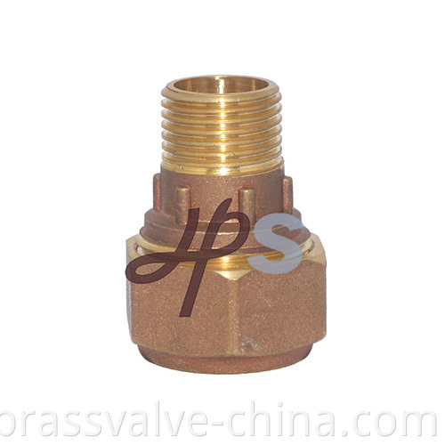 Bronze Water Meter Connector